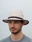 Шляпа STETSON арт. 2541109 TRAVELLER COTTON (кремовый)